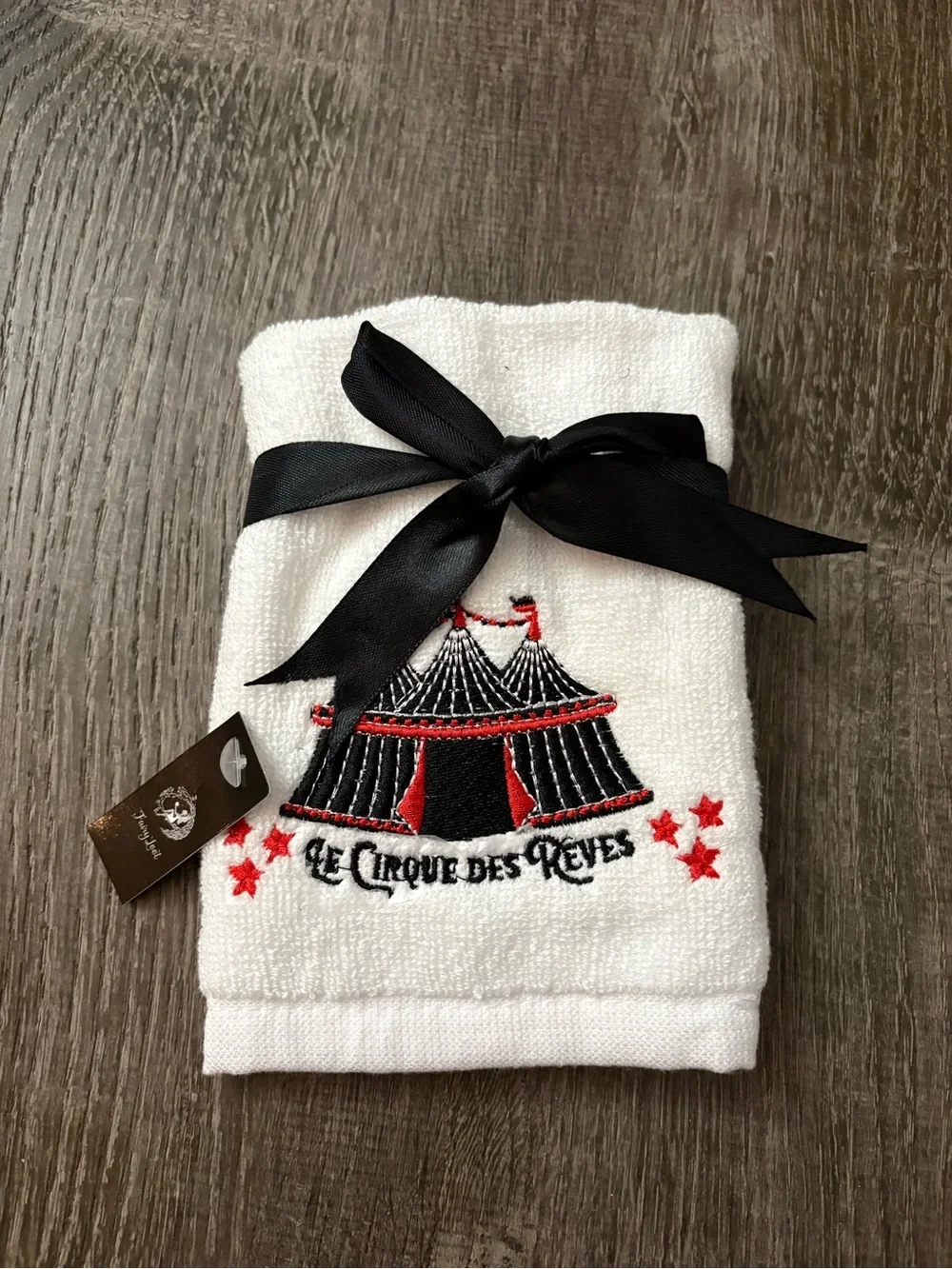 FairyLoot Night Circus Wash Cloth, Le Cirque des Reves, New Condition